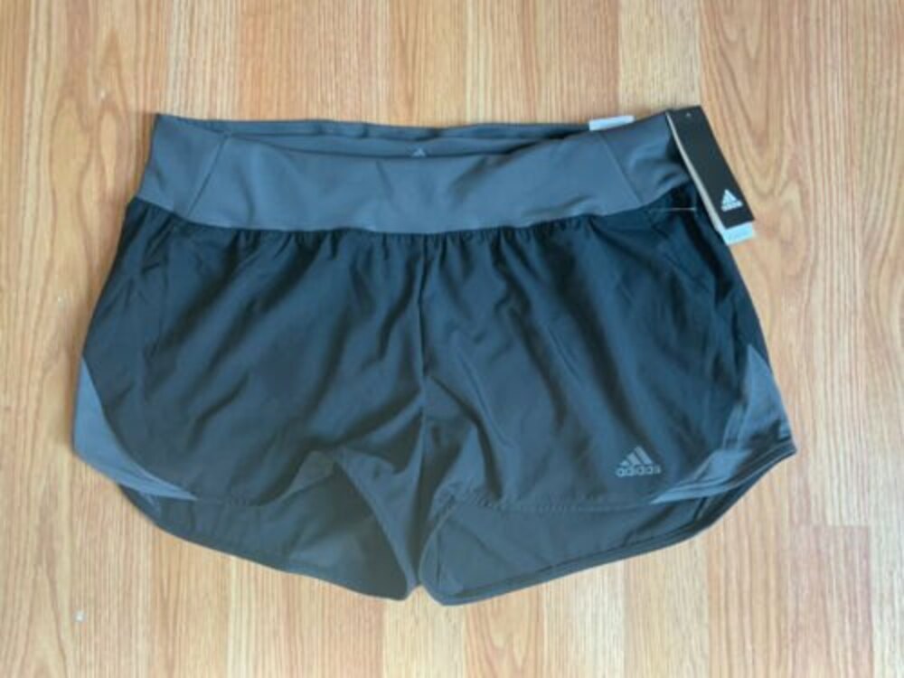 Adidas Aroready Running Shorts Dark Gray  Womens Size XL NWT